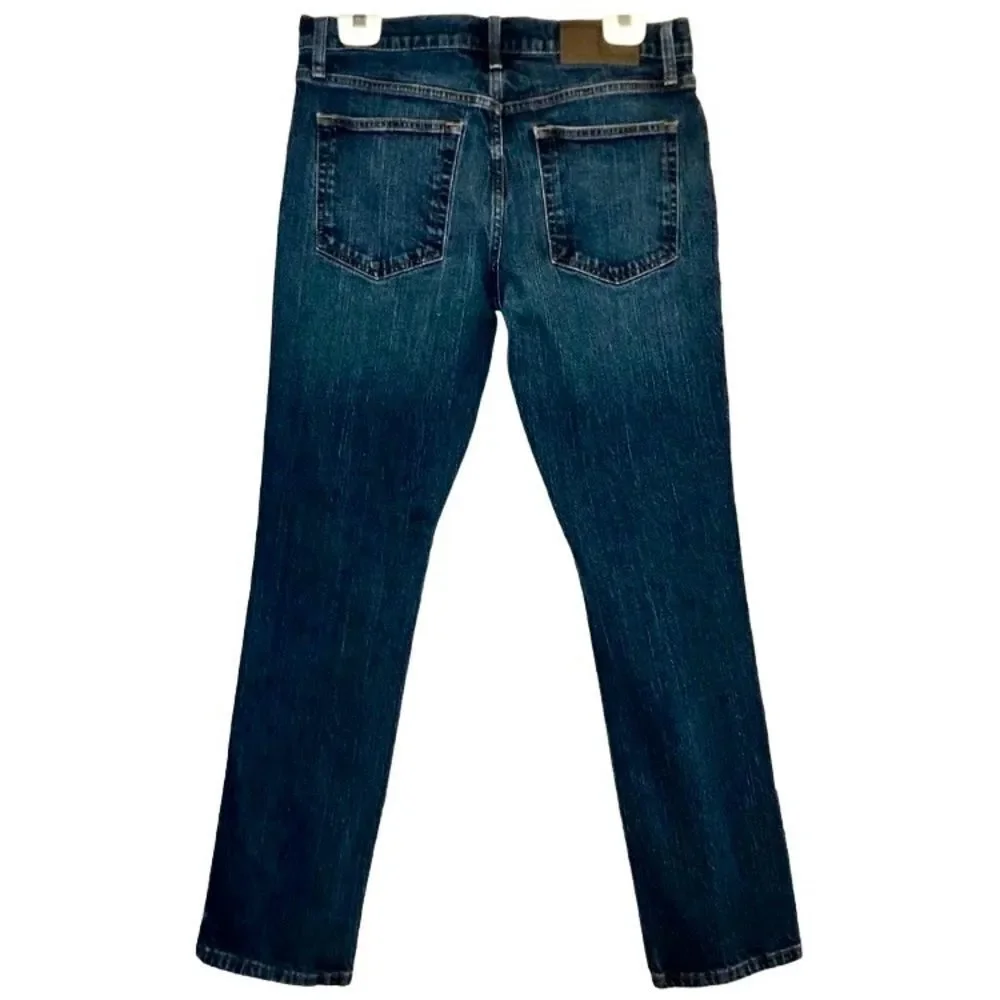 Tommy Hilfiger Men’s Straight Jeans in Dark Blue Wash Men’s 32/32